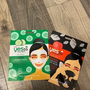 Face masks set of 2 NEW